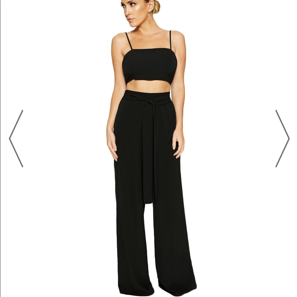 Naked wardrobe black two piece